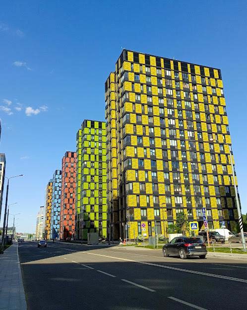 ЖК Шагал - ламели и арки из алюминия, 5000 кв.м